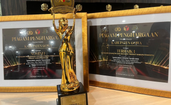 Tim Gakkumdu Gowa Raih Penghargaan Terbaik I pada Gakkumdu Awards