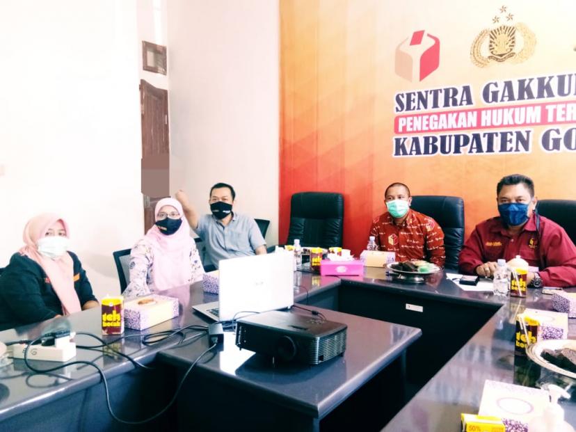 Cegah Pelanggaran Administrasi Penduduk Diwilayah Perbatasan, Bawaslu Gowa Rakor Bersama Bawaslu Takalar