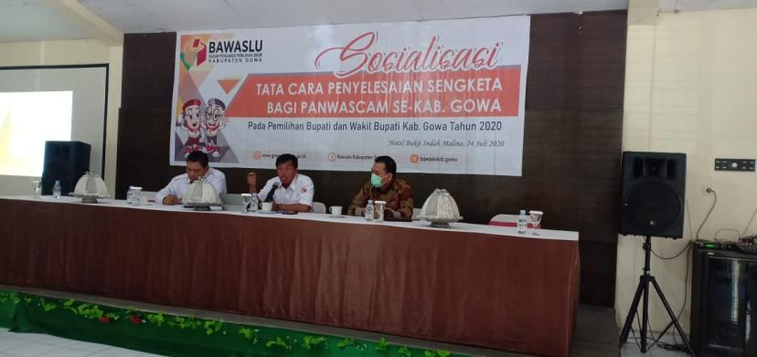 Gelar Sosialisasi, Bawaslu Antisipasi Sengketa Pemilihan