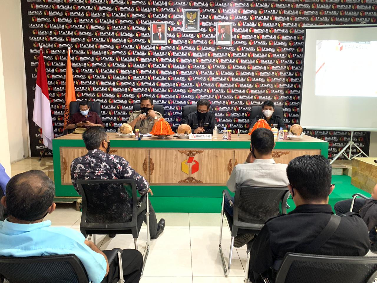 Jelan Pemungutan dan Perhitungan Suara, Bawaslu Gowa gelar Penguatan Hukum