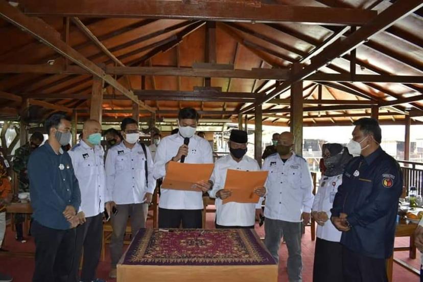 Penandatanganan Pakta Integritas Kepatuhan Protokol Kesehatan Covid 19