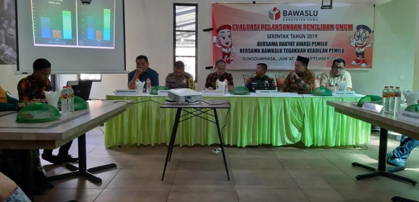 Pencegahan Dan Pengawasan Partisipatif Menjadi Pokok Bahasan Evaluasi Bawaslu Gowa