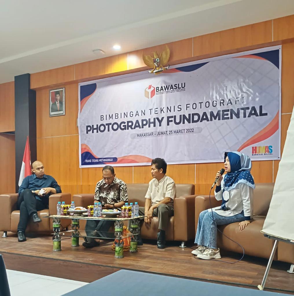 Bawaslu Gowa Utus Staf Ikuti Bimtek Fotografi, Maksimalkan Informasi