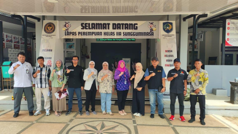 Anggota KPU, Anggota Bawaslu serta Ka. Lapas Perempuan