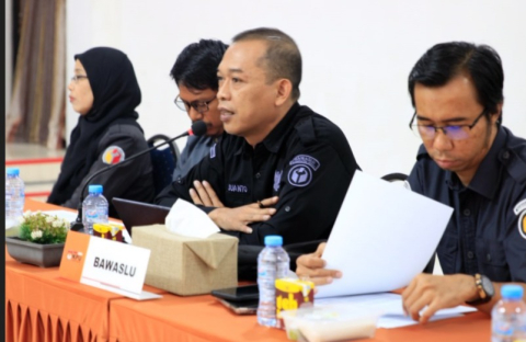 Juanto Kordiv. Pencegahan Parmas dan Humas Bawaslu Kabupaten Gowa