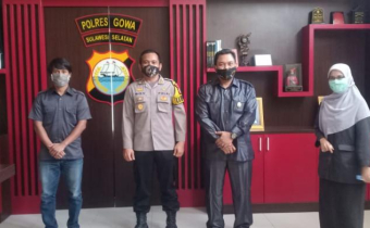 Antisipasi Terjadinya Pelanggaran, Bawaslu Koordinasi Dengan Kapolres Gowa