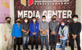 Terima Audiens PMII Gowa, Bawaslu Ajak Sinergi Pengawasan Partisipatif