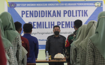 Ketua Bawaslu Berikan Pendidikan Politik di Madrasah Arifah Gowa