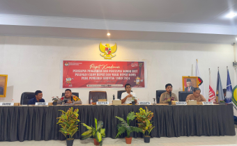 Bawaslu Gowa Hadiri Rapat Persiapan Pengundian dan Penetapan Nomor Urut