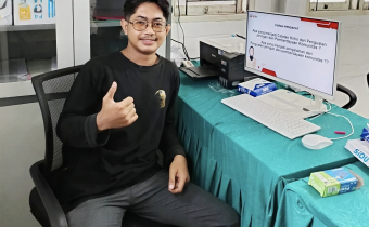 Peserta P2P sedang melaksanakan pembelajaran melalui Audio Visual